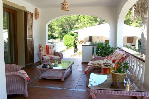 Terrasse mit tollem Ambiente