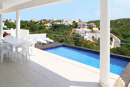 Terrase beim Pool