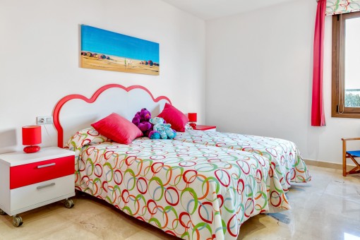 Buntes Gästeschlafzimmer