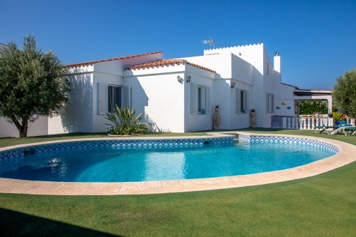 Tolles Haus in Sol Del Este mit Pool und Panoramablick von der Terrasse